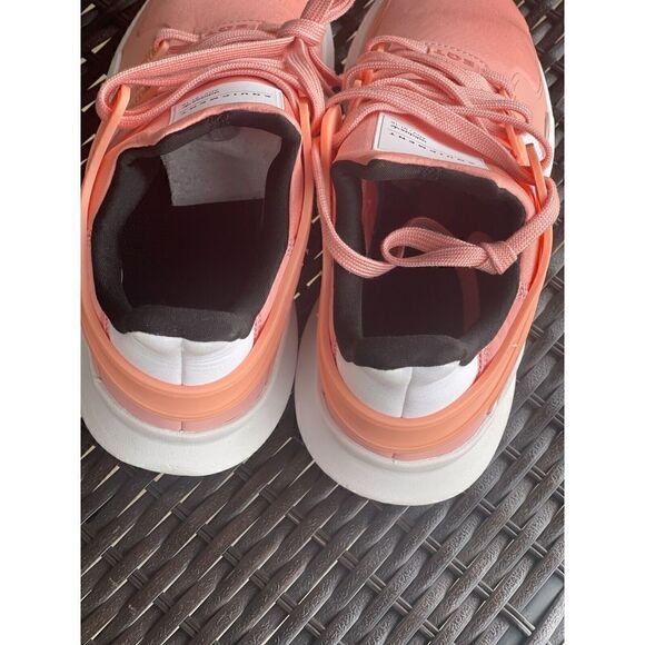 Adidas EQT Athletic Shoes Men's US 7 Pink Striped Round Toe Lace Up Flat Heel - Picture 3 of 5